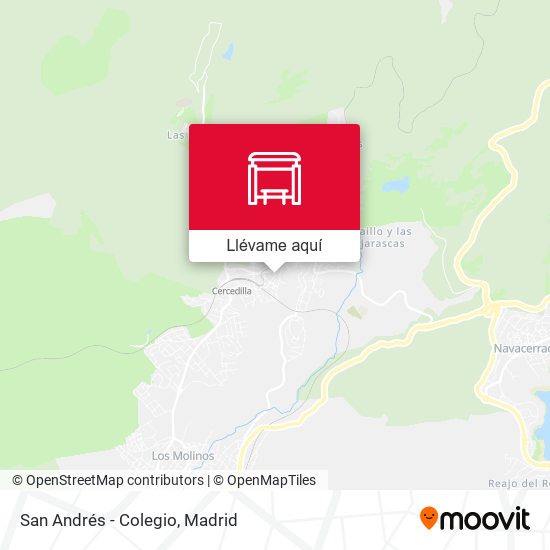 Mapa San Andrés - Colegio
