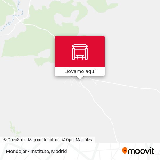 Mapa Mondéjar - Instituto