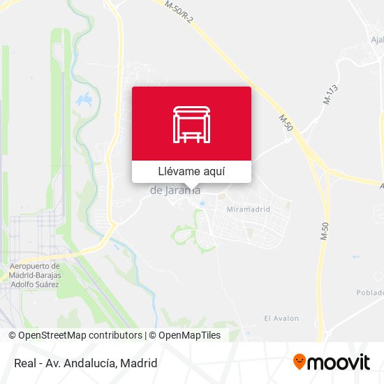Mapa Real - Av. Andalucía