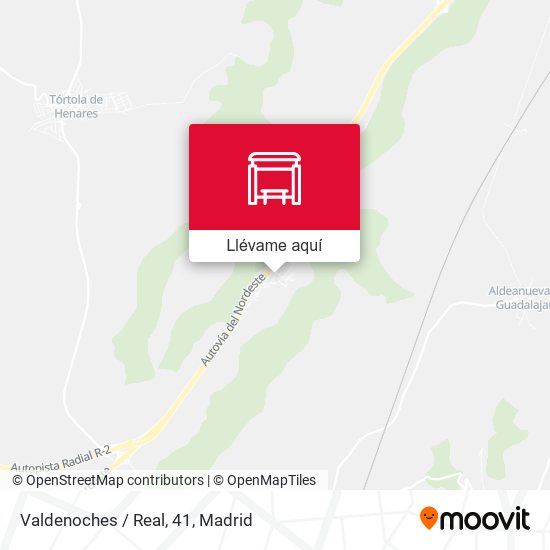 Mapa Valdenoches / Real, 41
