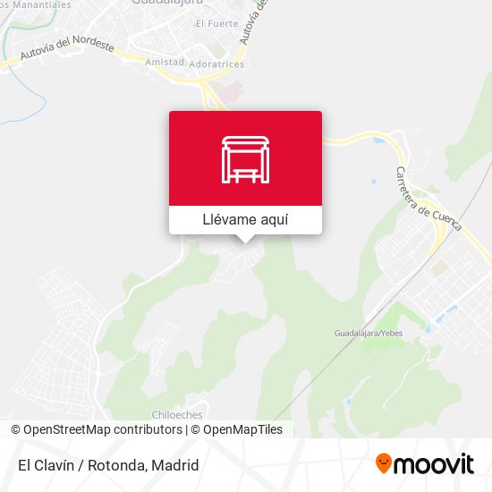 Mapa El Clavín / Rotonda
