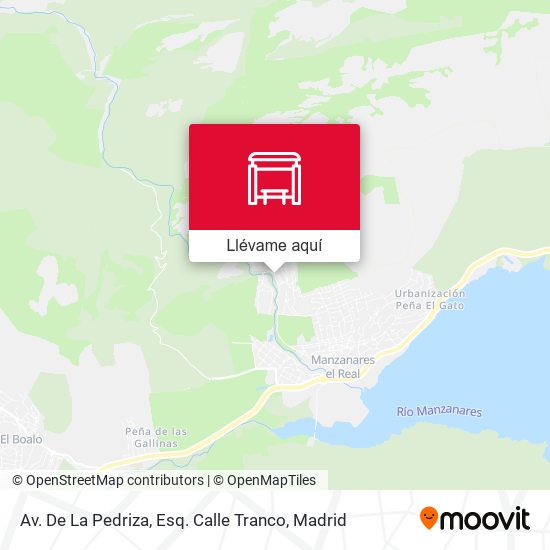Mapa Av. De La Pedriza, Esq. Calle Tranco