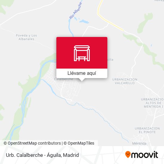 Mapa Urb. Calalberche - Águila