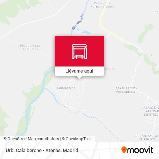 Mapa Urb. Calalberche - Atenas