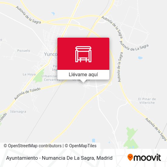 Mapa Ayuntamiento - Numancia De La Sagra