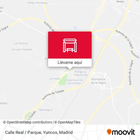 Mapa Calle Real / Parque, Yuncos