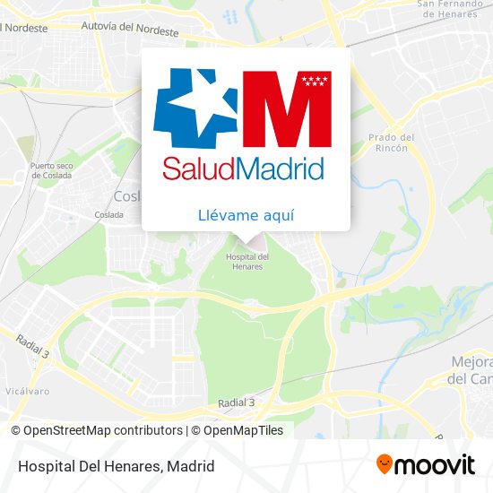 Mapa Hospital Del Henares