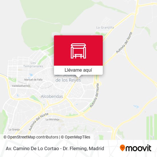 Mapa Av. Camino De Lo Cortao - Dr. Fleming