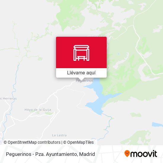 Mapa Peguerinos - Pza. Ayuntamiento