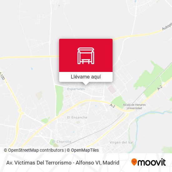 Mapa Av. Víctimas Del Terrorismo - Alfonso VI