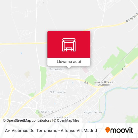 Mapa Av. Víctimas Del Terrorismo - Alfonso VII