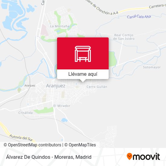 Mapa Álvarez De Quindos - Moreras