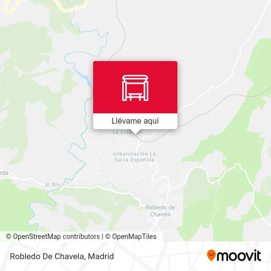 Mapa Robledo De Chavela