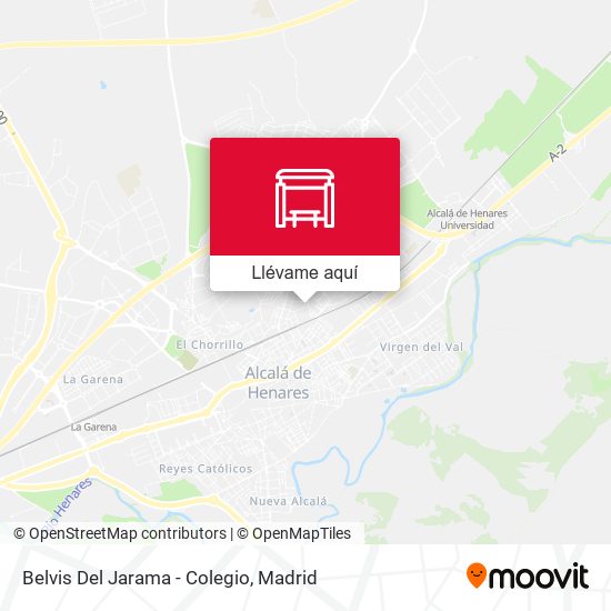 Mapa Belvis Del Jarama - Colegio