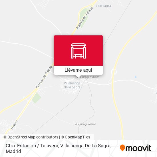 Mapa Ctra. Estación / Talavera, Villaluenga De La Sagra