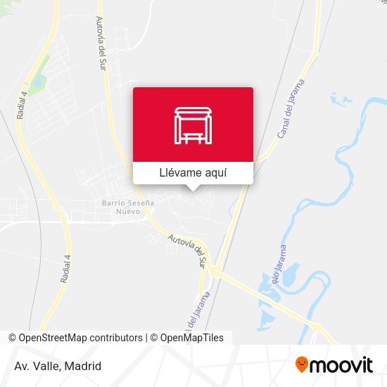 Mapa Av. Valle (Vuelta), Vallegrande