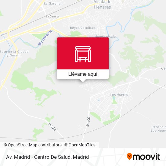 Mapa Av. Madrid - Centro De Salud