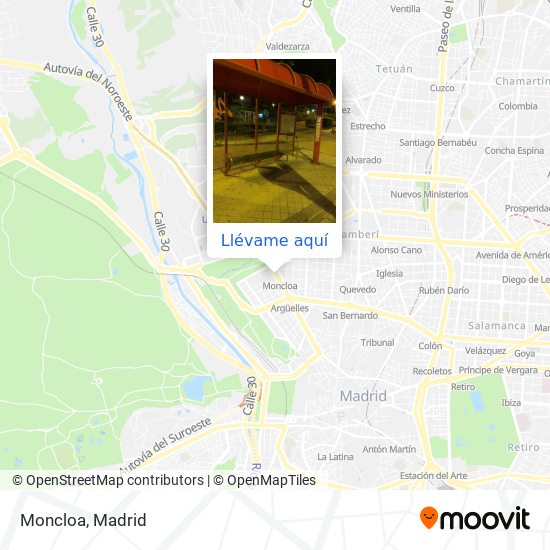 Mapa Moncloa