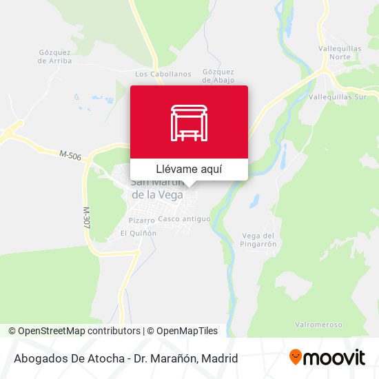 Mapa Abogados De Atocha - Dr. Marañón