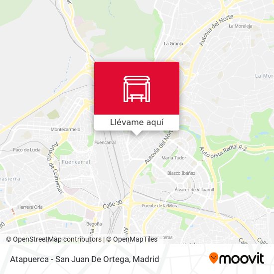 Mapa Atapuerca - San Juan De Ortega