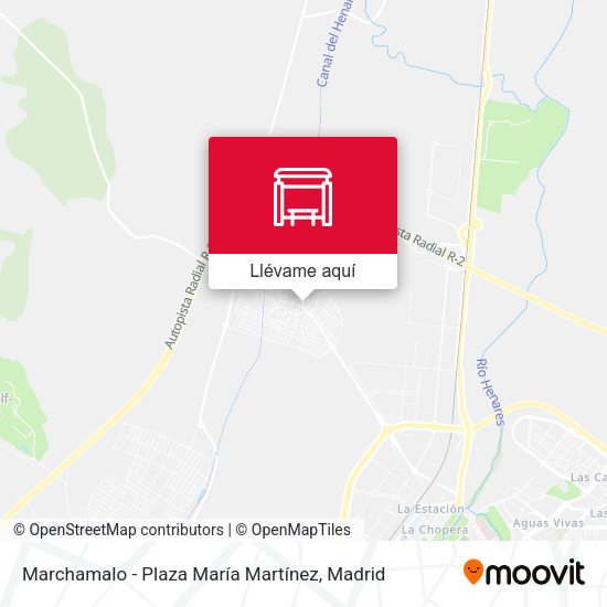 Mapa Marchamalo - Plaza María Martínez