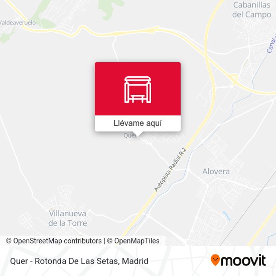 Mapa Quer - Rotonda De Las Setas