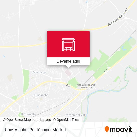 Mapa Univ. Alcalá - Politécnico