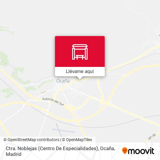 Mapa Ctra. Noblejas (Centro De Especialidades), Ocaña