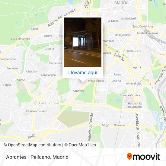 Mapa Abrantes - Pelícano
