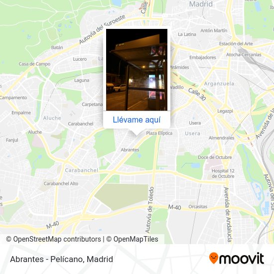 Mapa Abrantes - Pelícano