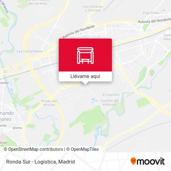 Mapa Ronda Sur - Logística