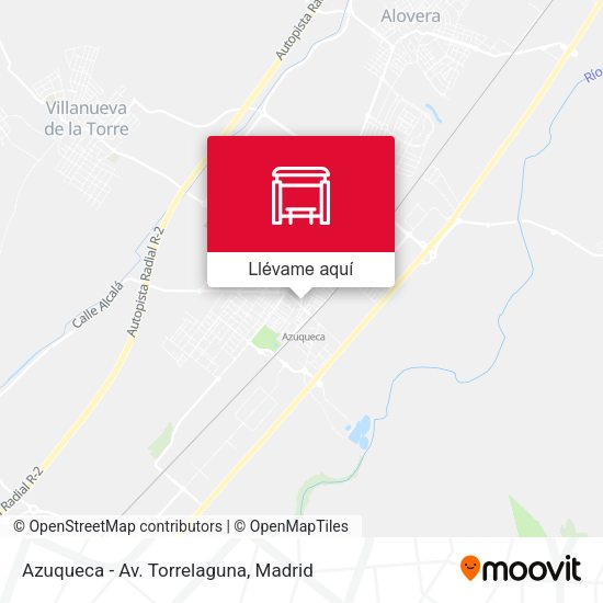 Mapa Azuqueca - Av. Torrelaguna