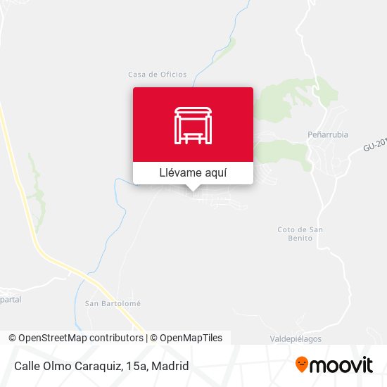 Mapa Calle Olmo Caraquiz, 15a