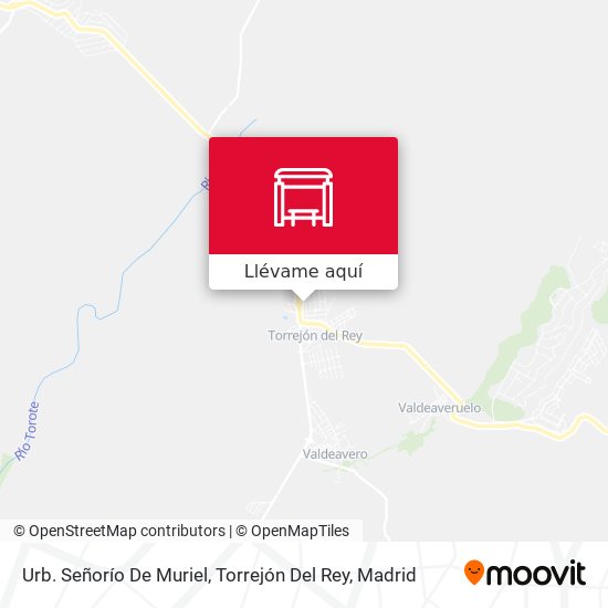 Mapa Urb. Señorío De Muriel, Torrejón Del Rey