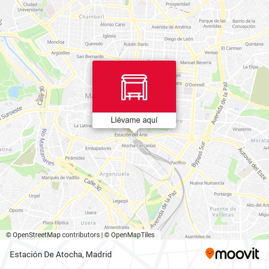 Mapa Estación De Atocha