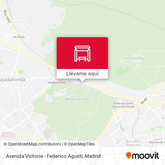 Mapa Avenida Victoria - Federico Agustí