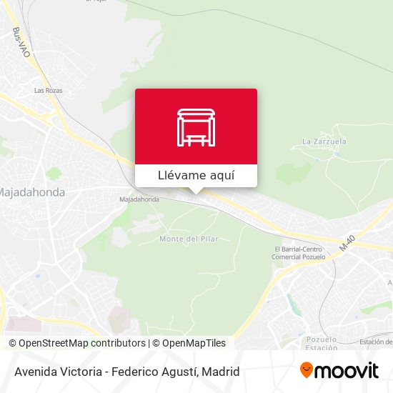 Mapa Avenida Victoria - Federico Agustí