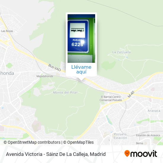 Mapa Avenida Victoria - Sáinz De La Calleja