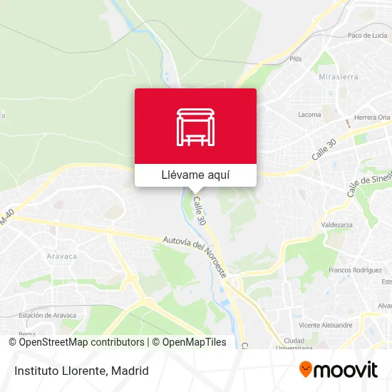 Mapa Instituto Llorente