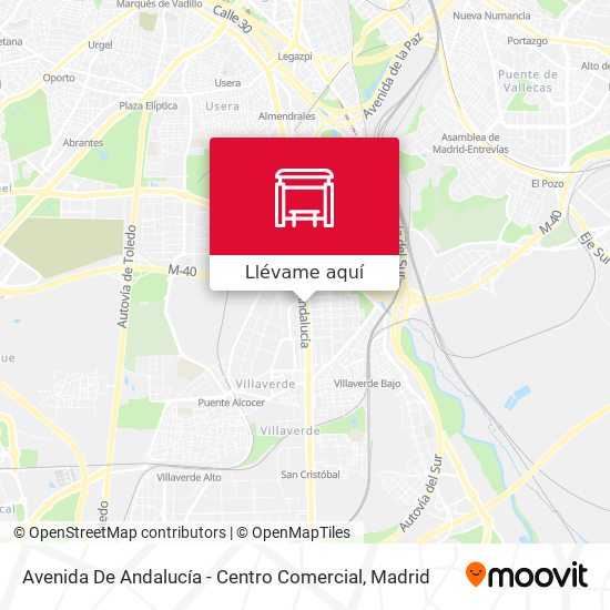 Mapa Avenida De Andalucía - Centro Comercial
