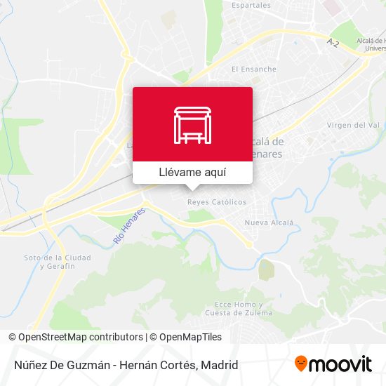 Mapa Núñez De Guzmán - Hernán Cortés