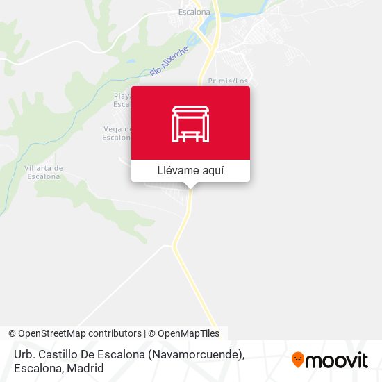 Mapa Urb. Castillo De Escalona (Navamorcuende), Escalona