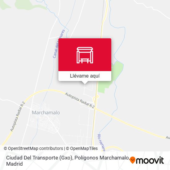 Mapa Ciudad Del Transporte (Gxo), Polígonos Marchamalo