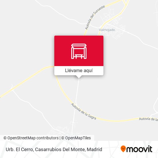 Mapa Urb. El Cerro, Casarrubios Del Monte