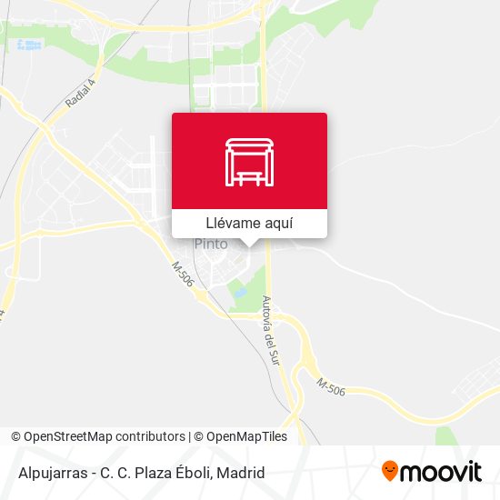 Mapa Alpujarras - C. C. Plaza Éboli