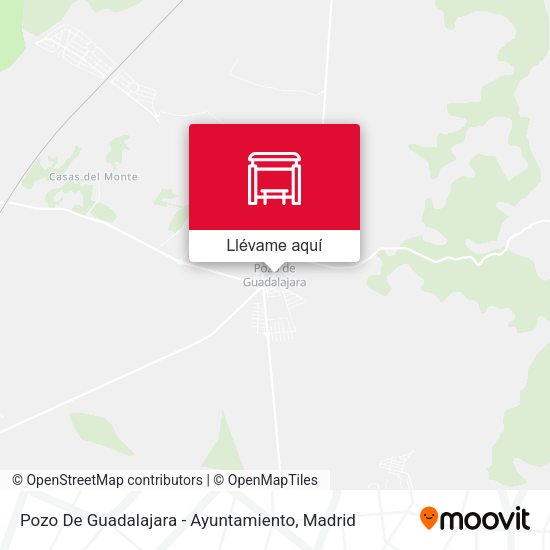 Mapa Pozo De Guadalajara - Ayuntamiento