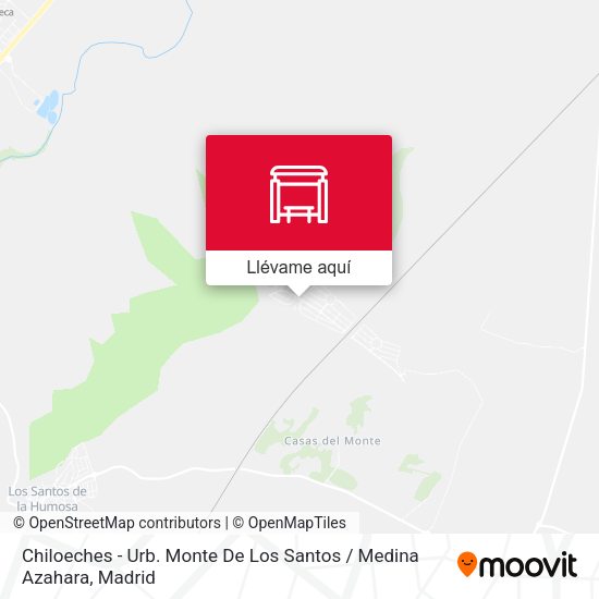 Mapa Chiloeches - Urb. Monte De Los Santos / Medina Azahara