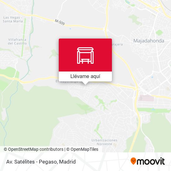 Mapa Av. Satélites - Pegaso