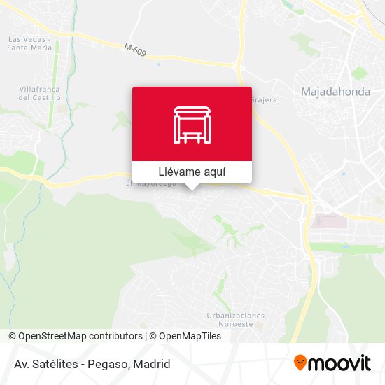 Mapa Av. Satélites - Pegaso