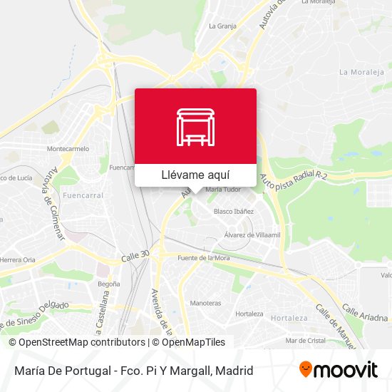 Mapa María De Portugal - Fco. Pi Y Margall